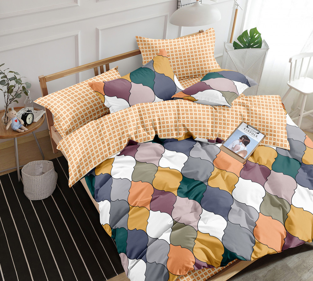 Комплект постельного белья | Твил-сатин | Сайлид-текстиль