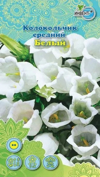 Колокольчик средний «Белый» | Инвент+