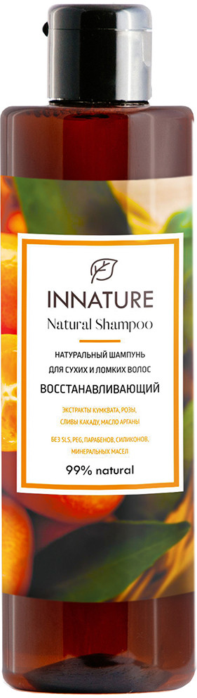 Шампунь для сухих и ломких волос «Восстанавливающий» | Innature