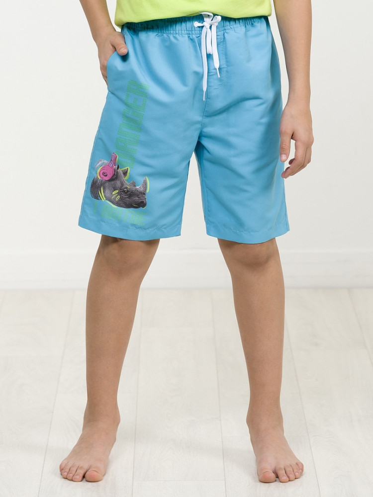 Шорты купальные для мальчиков | Digital safari | Pelican