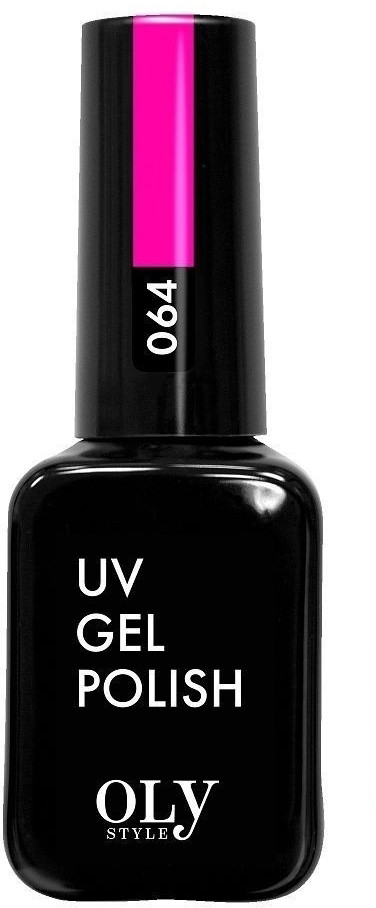 Гель-лак для ногтей, оттенок 064 маджента | UV gel polish | Oly Style