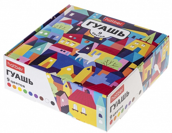 Гуашь | Городок | Hatber