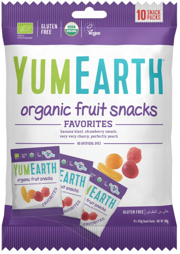 Перекус фруктовый органический | YumEarth
