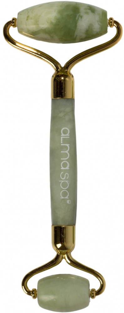 Роллер для лица массажный из нефрита | ALMASPA