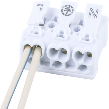 Клемма пружинная монтажная | Stekker