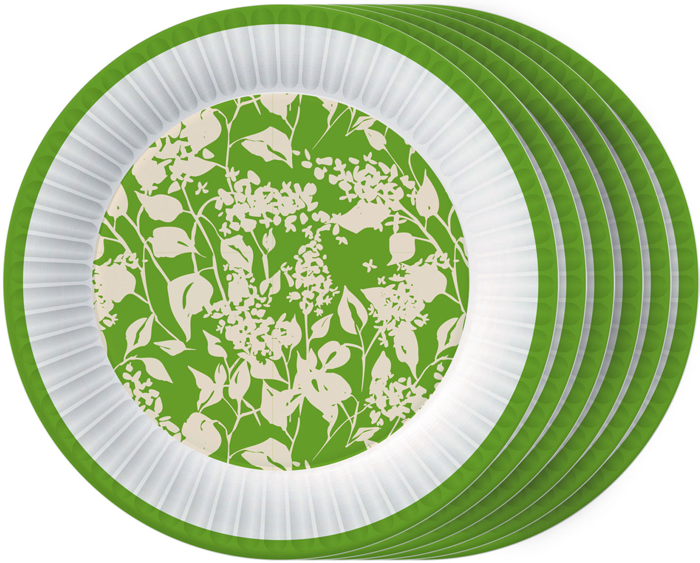 Набор бумажных тарелок | ЭКО-стиль | ND Play