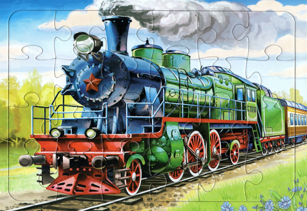 Пазл «Паровоз»