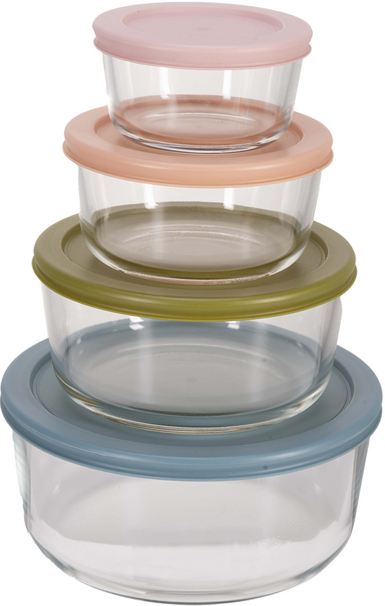 Набор контейнеров для продуктов с крышками | Smart Solutions