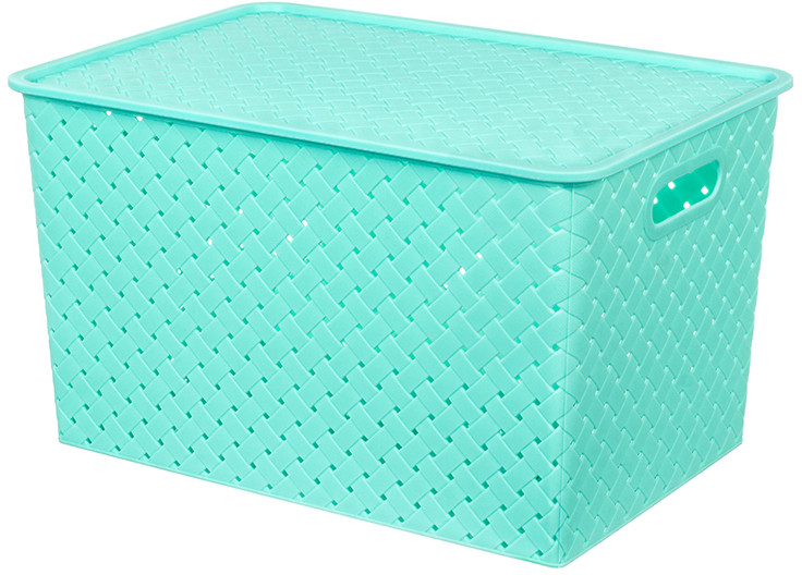 Корзинка с крышкой | Береста | El Casa