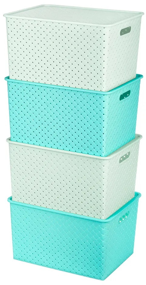 Набор корзинок с крышками «Береста» | Береста | El Casa