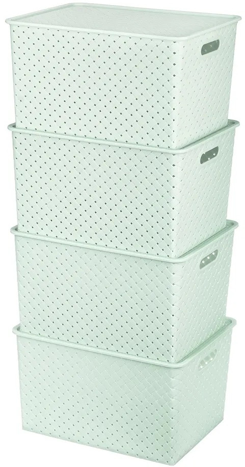 Набор корзинок с крышками «Береста» | Береста | El Casa