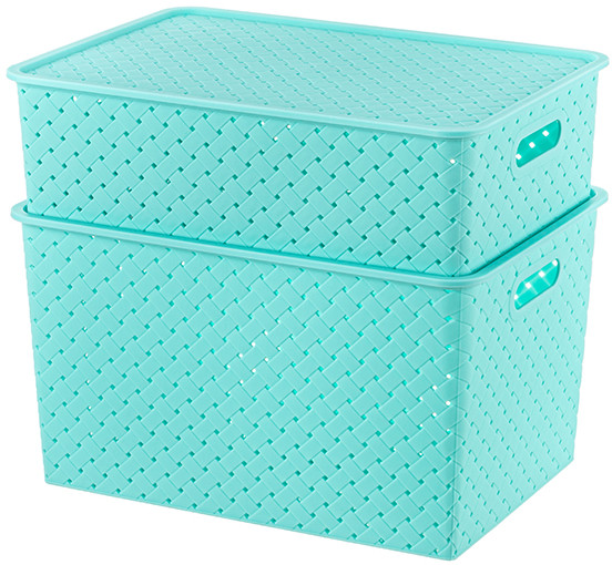 Набор корзинок с крышками «Береста» | Береста | El Casa