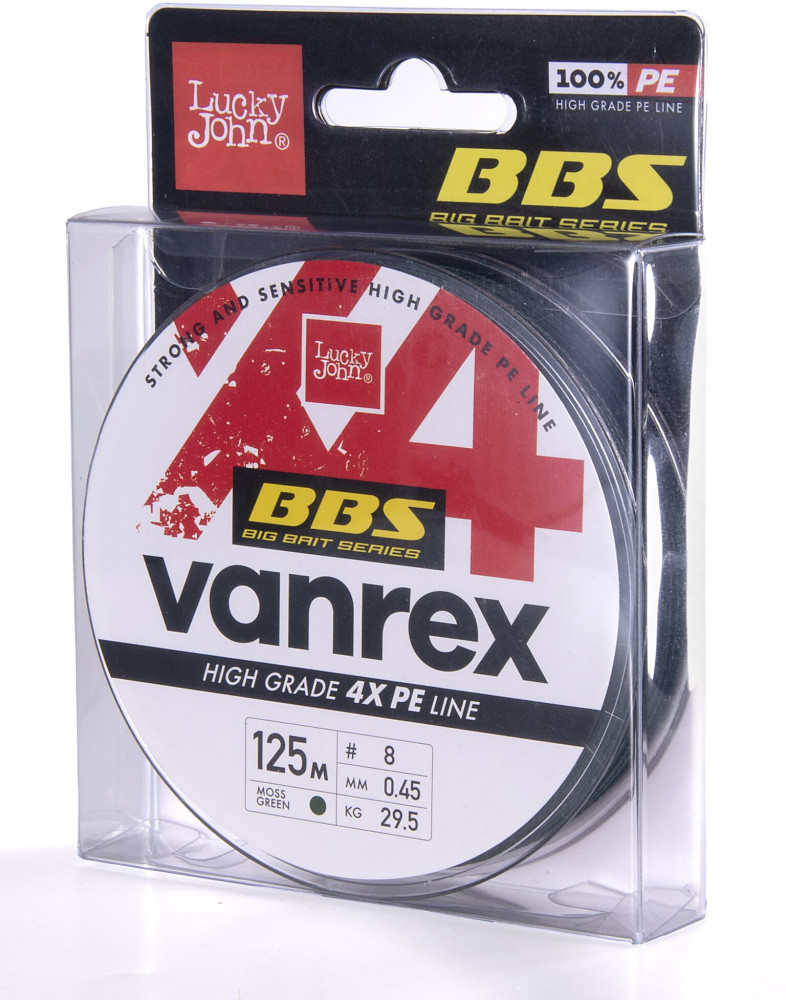 Леска плетёная «Vanrex BBS» | Lucky John