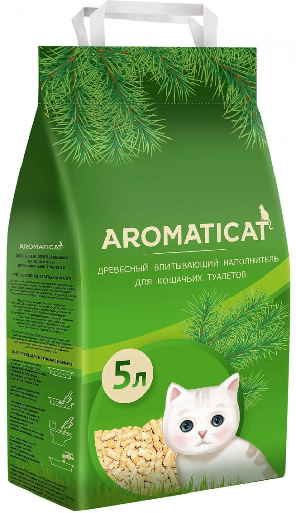 Древесный впитывающий наполнитель | AromatiCat