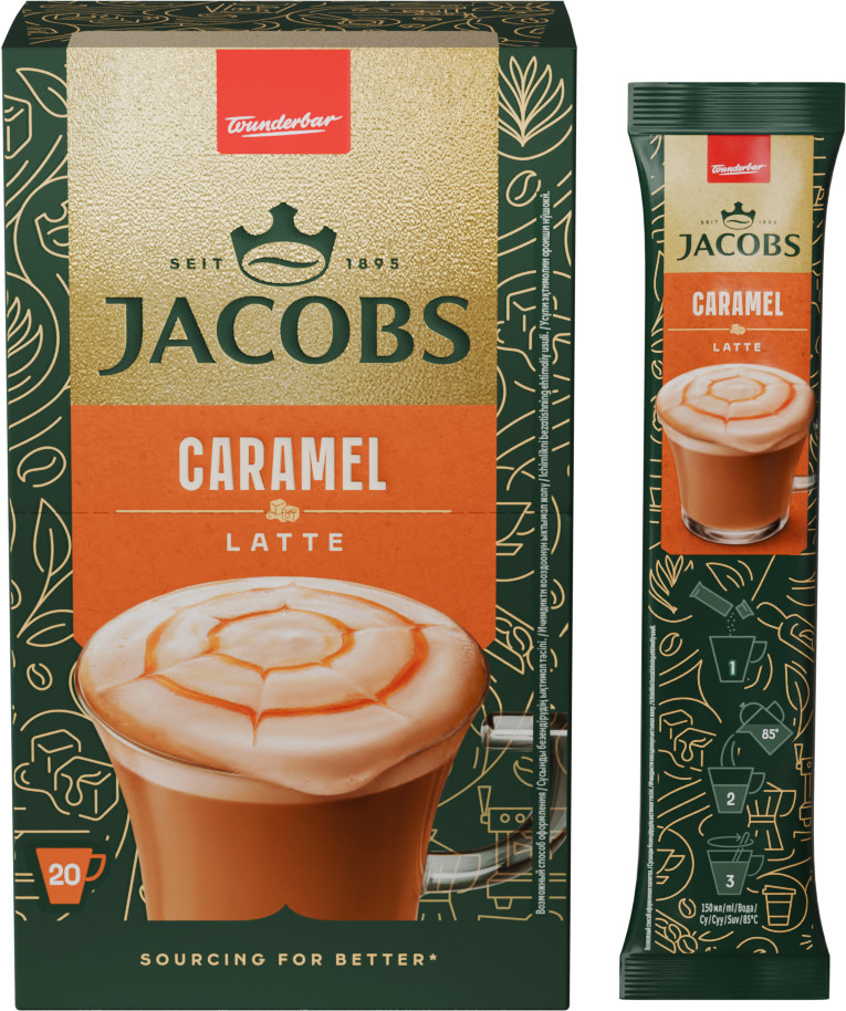 Напиток кофейный «Caramel Latte» | Jacobs