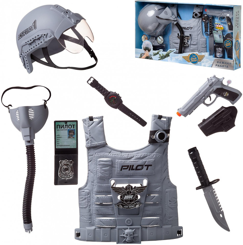 Набор игровой «Юный пилот» | Важная работа | ABtoys