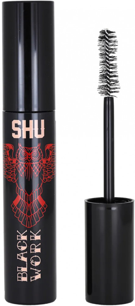 Тушь для ресниц ультрачерная с эффектом объема «Blackwork» | SHU