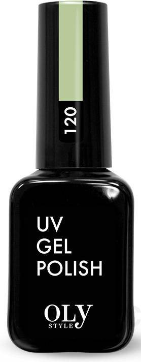 Гель-лак для ногтей, оттенок 120 Фисташковый | UV gel polish | Oly Style