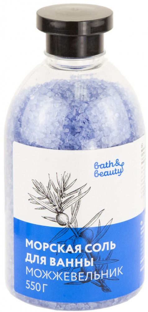Соль для ванн морская | Bath&beauty