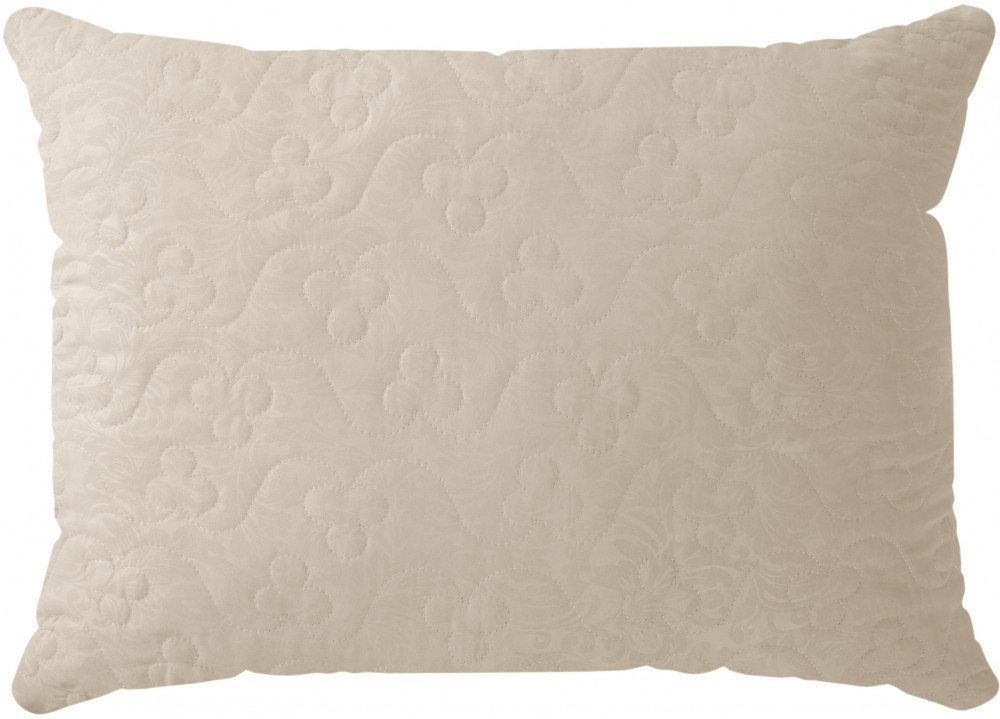 Подушка | Бежевая ветка | Самойловский Текстиль