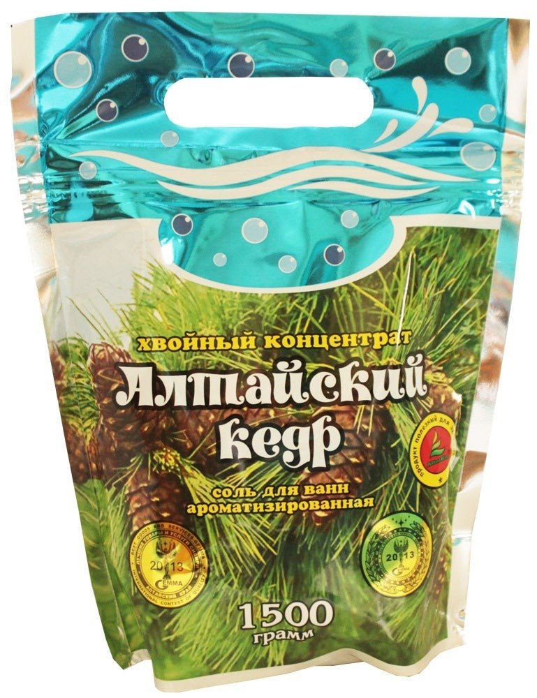 Соль для ванн «Алтайский Кедр» | Бахташ
