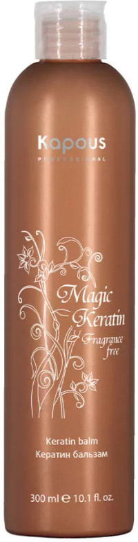 Бальзам для волос питательный с кератином | Magic keratin | Kapous Professional