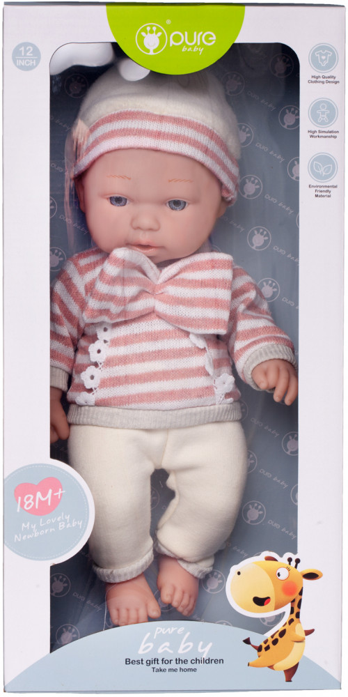 Пупс | Pure baby | Junfa Toys