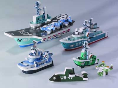 Эскадра на ладони | Умная бумага