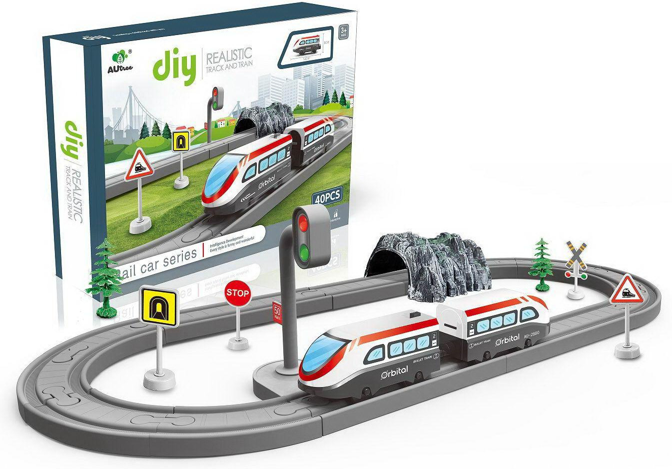 Набор игровой «Железная дорога» | Junfa Toys