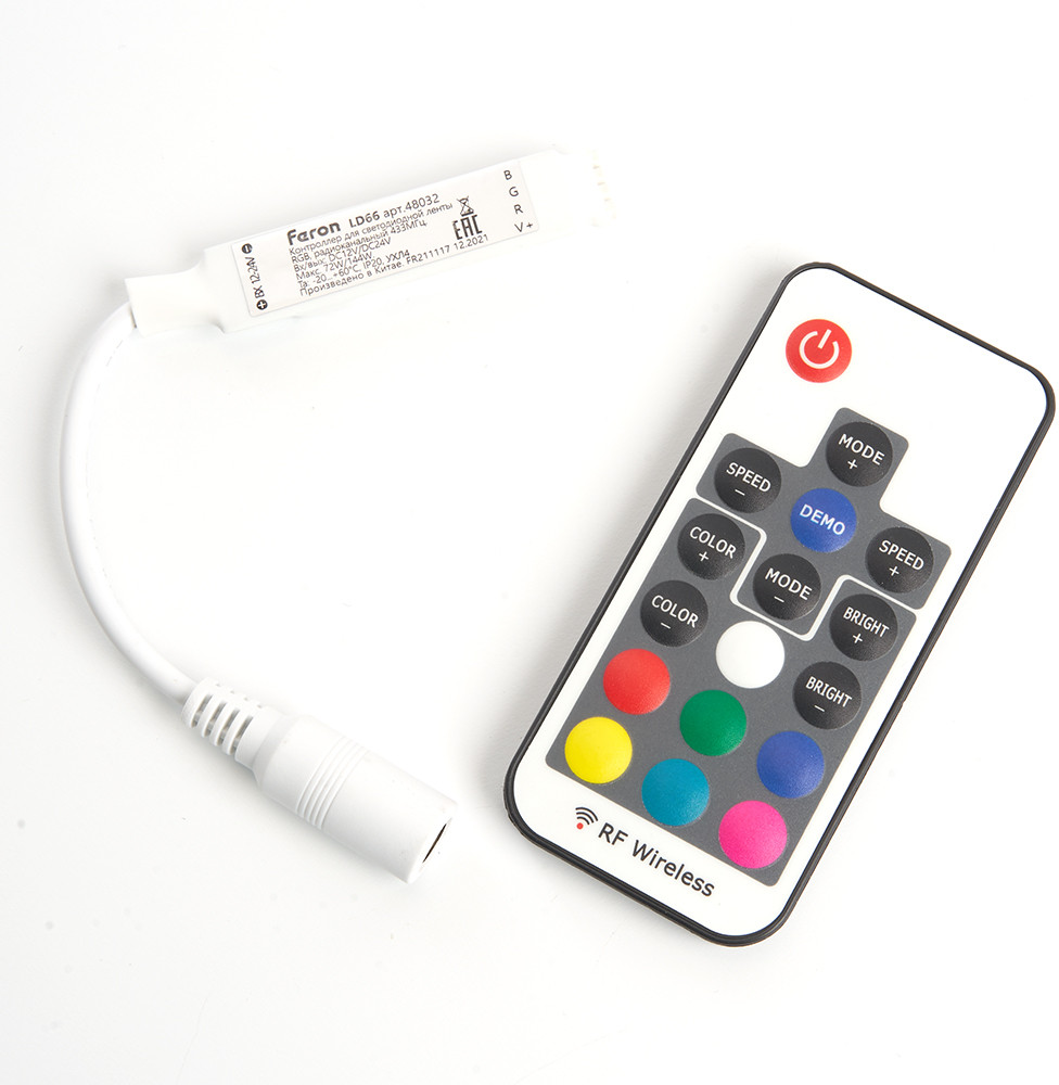 Контроллер для светодиодной ленты с п/у | Feron