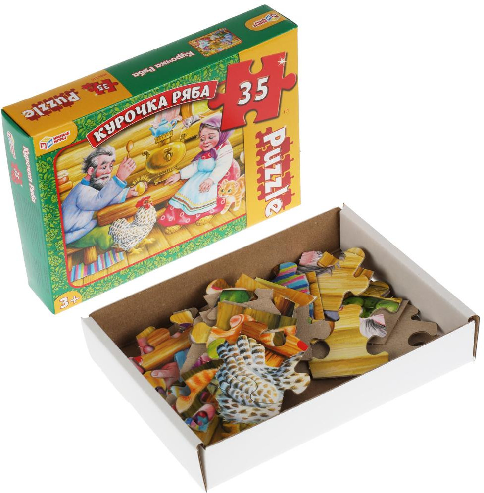 Макси-пазл «Курочка Ряба» | Умные игры