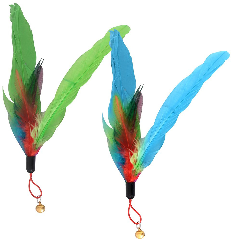 Дразнилка для кошек «Перышко» | Мультидом Трейдинг