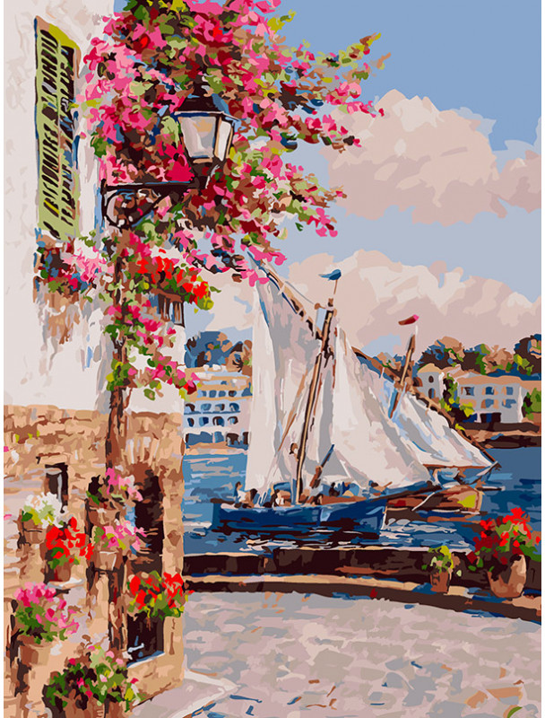 Картина по номерам «Испания. Каталония» | Белоснежка