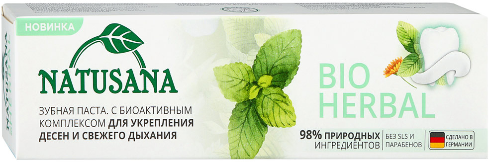 Зубная паста «Bio Herbal» | Natusana