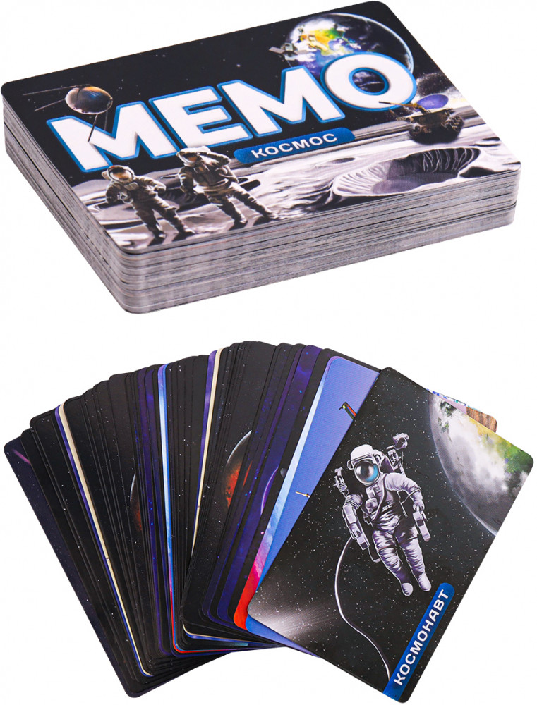 Игра настольная «Мемо.Космос» | Десятое королевство