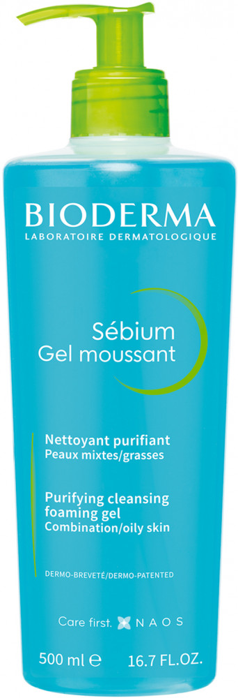 Гель-мусс для лица очищающий | Sebium | Bioderma