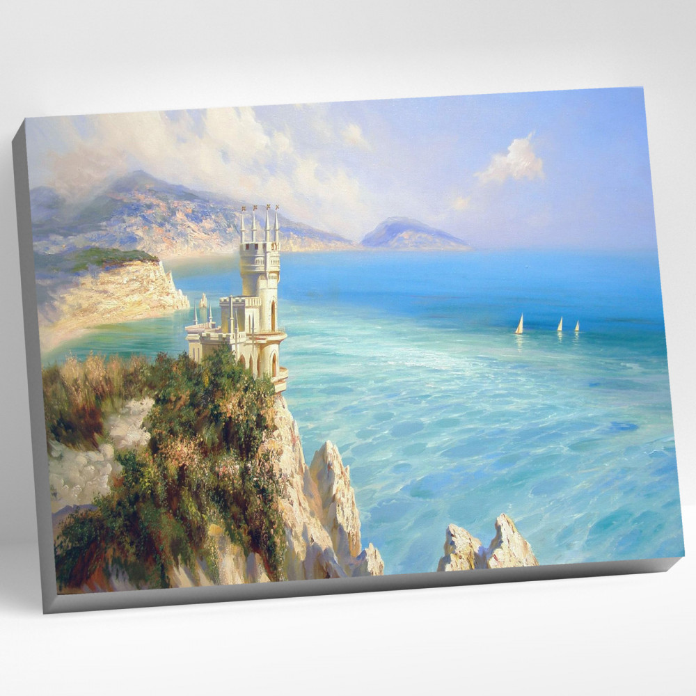 Картина по номерам «Крым. Ласточкино гнездо» | Molly