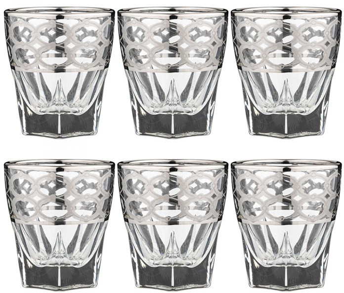 Набор стопок «Athene platino» | Art decor s.r.l.