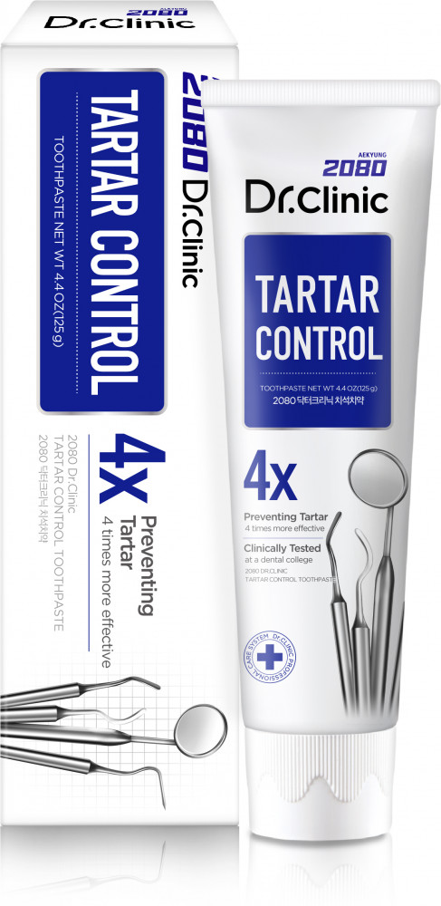Зубная паста от зубного камня «Clinic» | Dental Clinic 2080 | Aekyung Corporation
