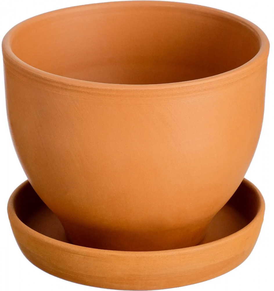 Горшок для цветов | Красная глина