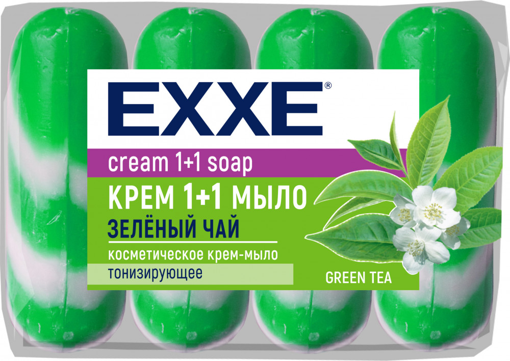 Крем-мыло туалетное «Зеленый чай» | EXXE