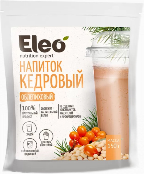 Напиток кедровый облепиховый | Eleo