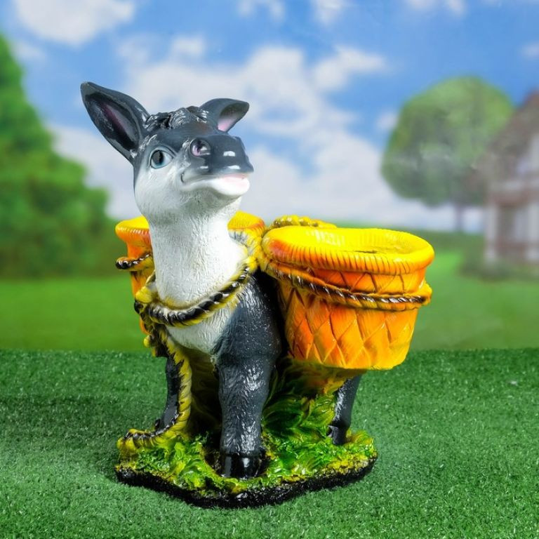 Кашпо фигурное «Ослик» | Хорошие сувениры