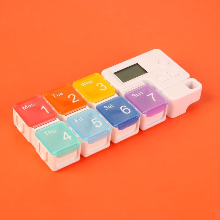 Таблетница с таймером «Неделька»