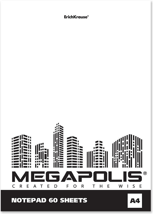Блокнот «Megapolis Blanc» | Megapolis | Erich Krause
