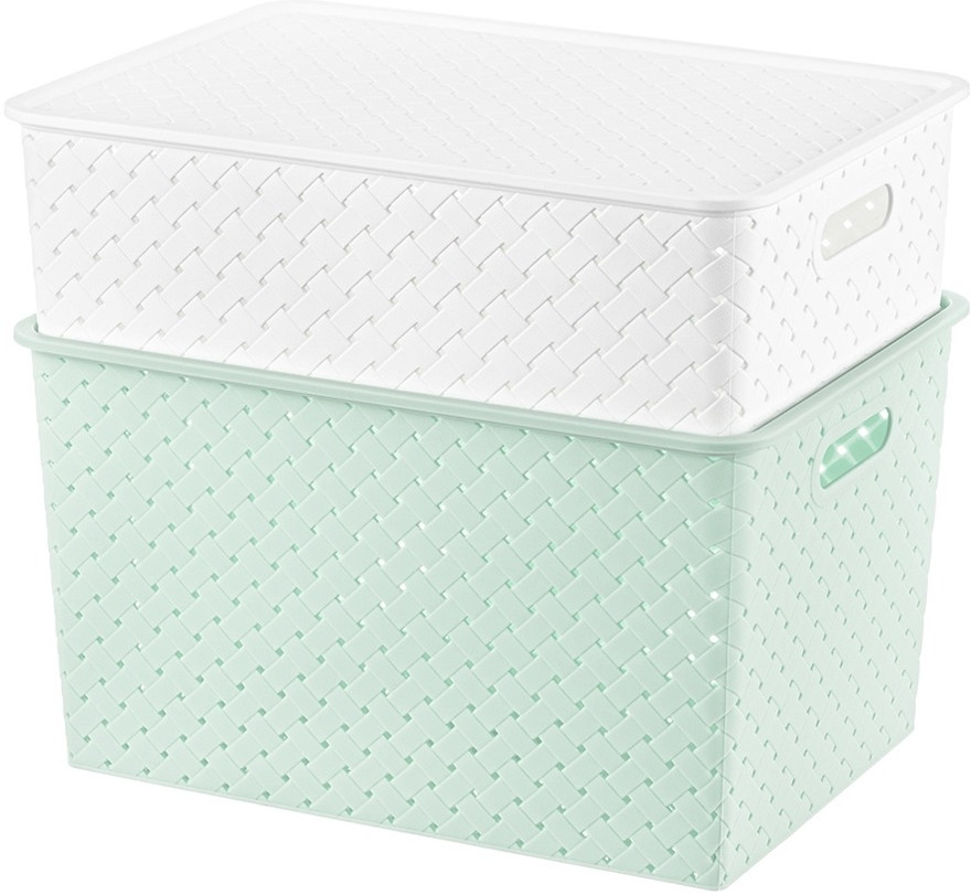 Набор корзинок с крышками «Береста» | Береста | El Casa