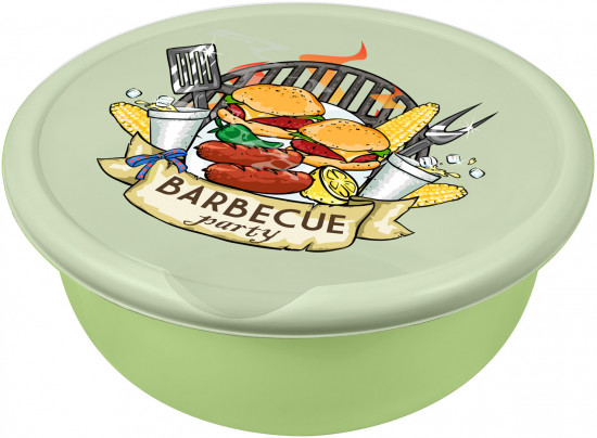 Миска с крышкой