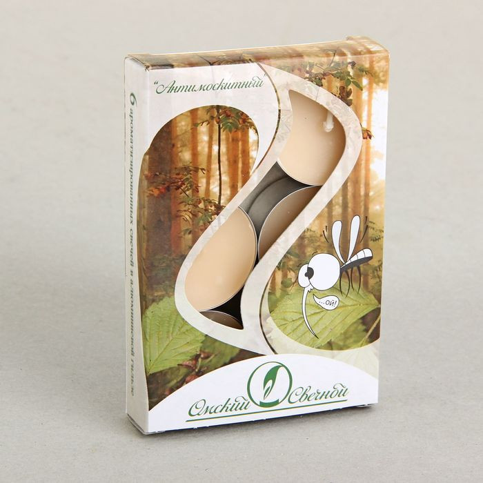 Набор свечей чайных ароматизированных | Омский свечной завод