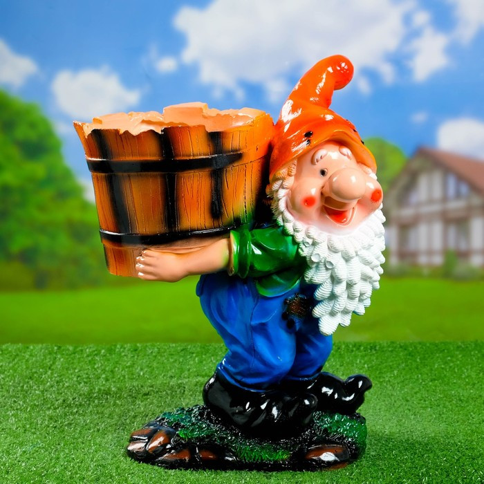 Кашпо фигурное «Гном» | Хорошие сувениры