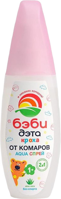Спрей от комаров с экстрактом алоэ вера детский | ДЭТА